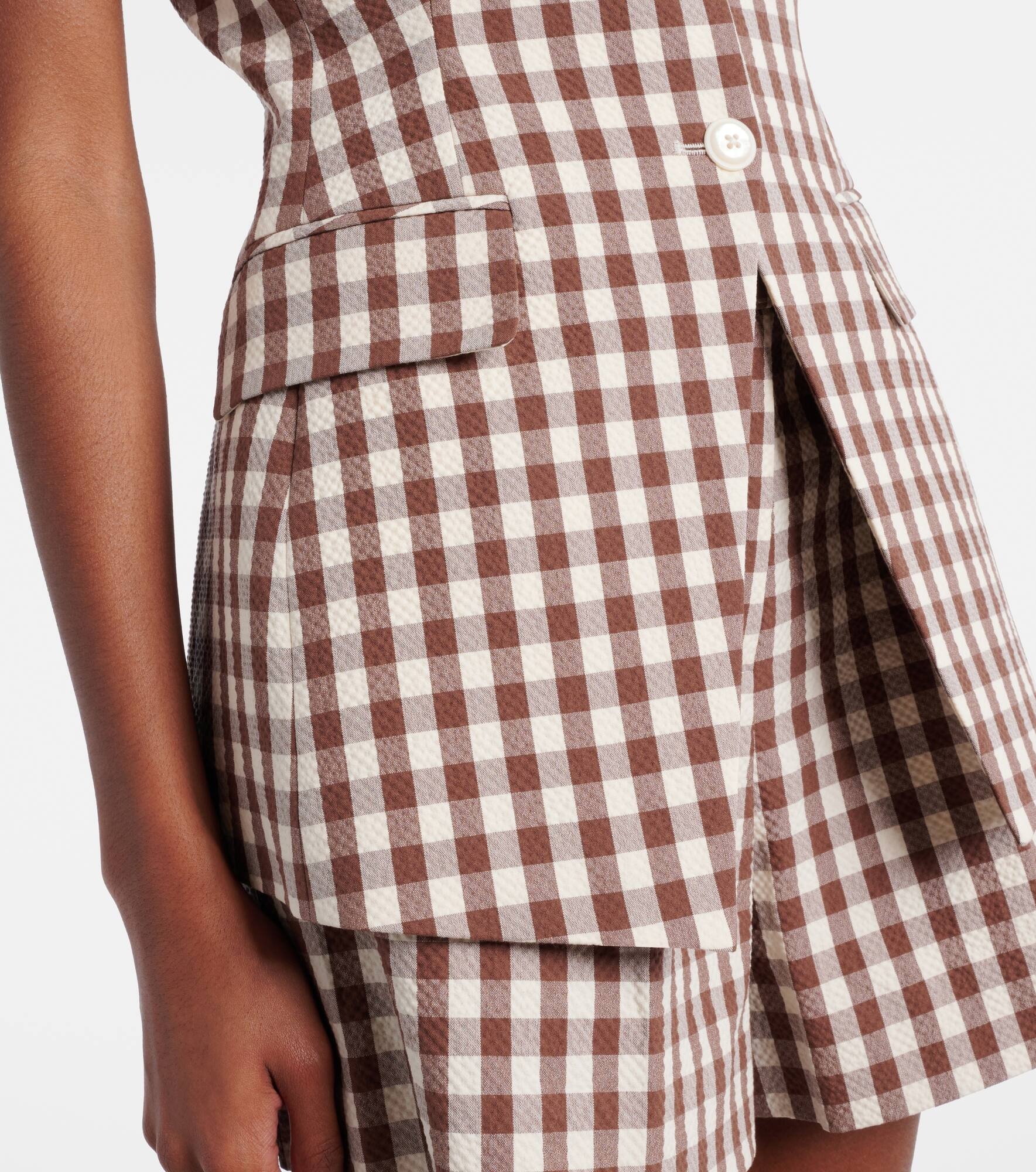 Lois gingham seersucker top - 5