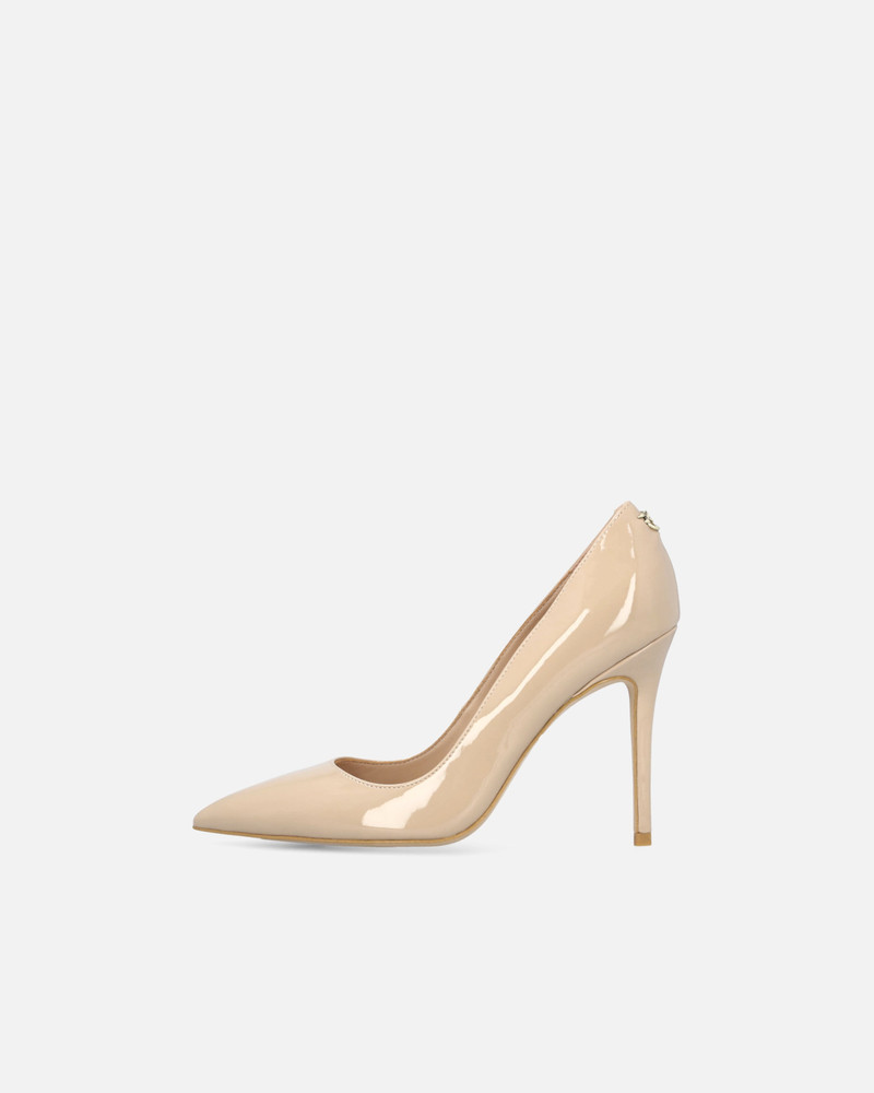 PINKO SHINY HEELED PUMPS outlook
