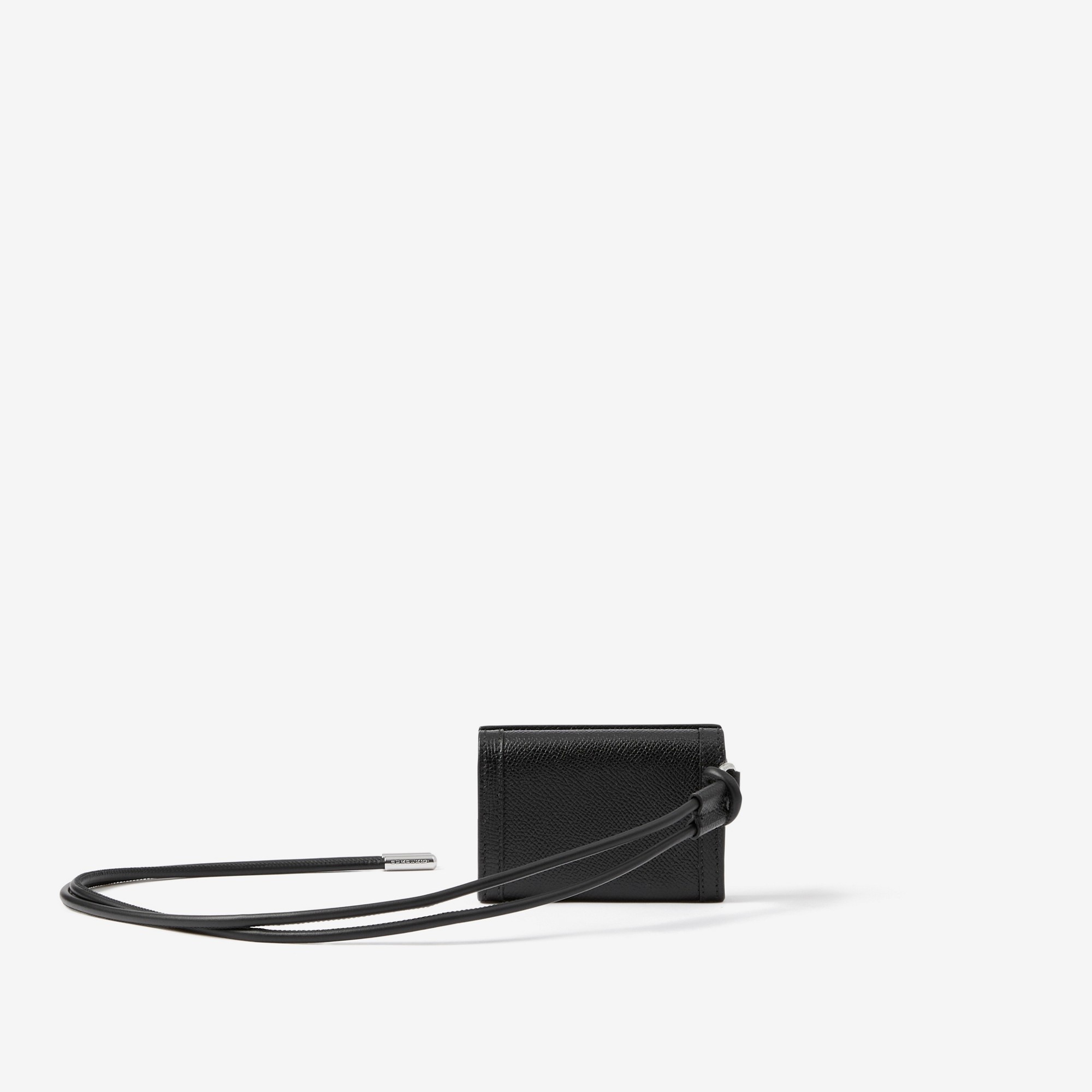 Grainy Leather TB Card Case Lanyard - 3