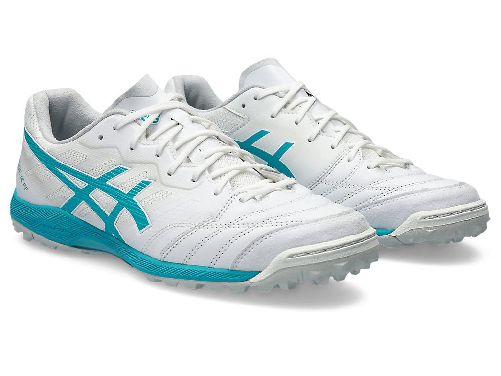 シューズ asics DESTAQUE K FF WHITE/SEA GLASS ASICS Men's Futsal Shoes DESTAQUE K FF White/Sea Glass