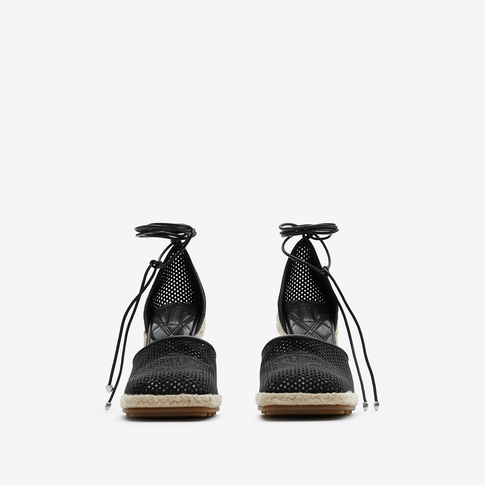 Mesh Plunge Espadrilles - 3