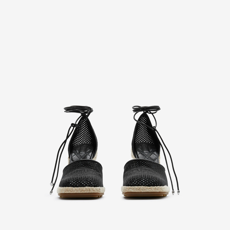 메시 플런저 Espadrilles 3