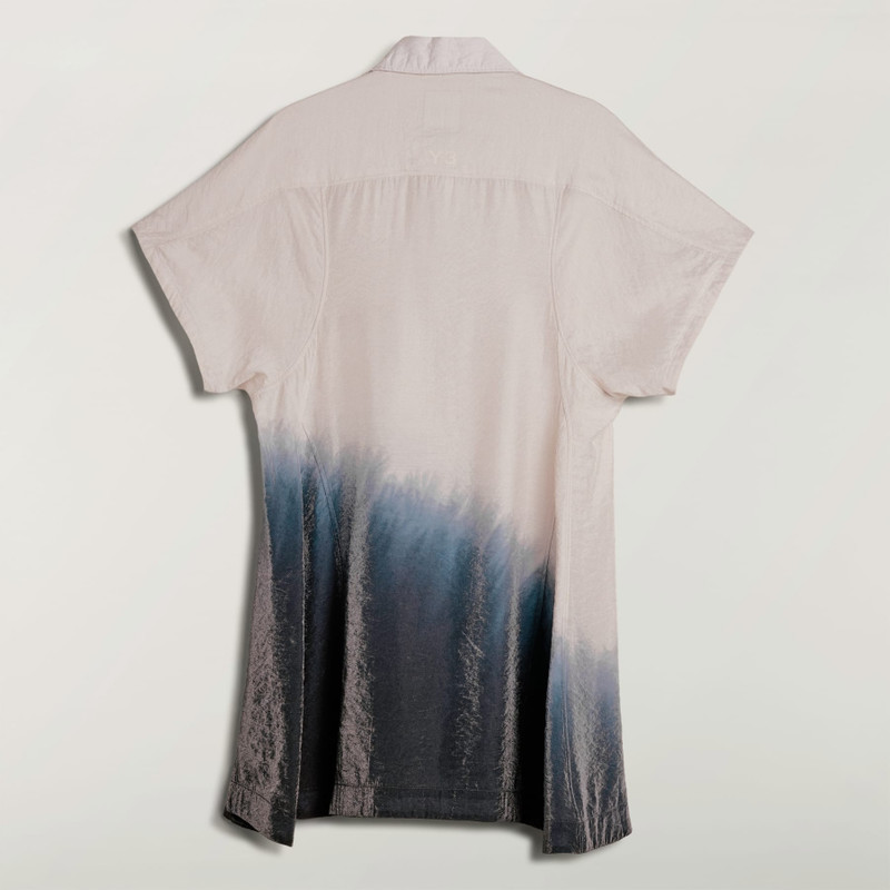 Y-3 SHORT SLEEVE DIP DYE UTILITY OVERSHIRT 3
