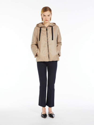 Max Mara Water-resistant canvas travel jacket outlook