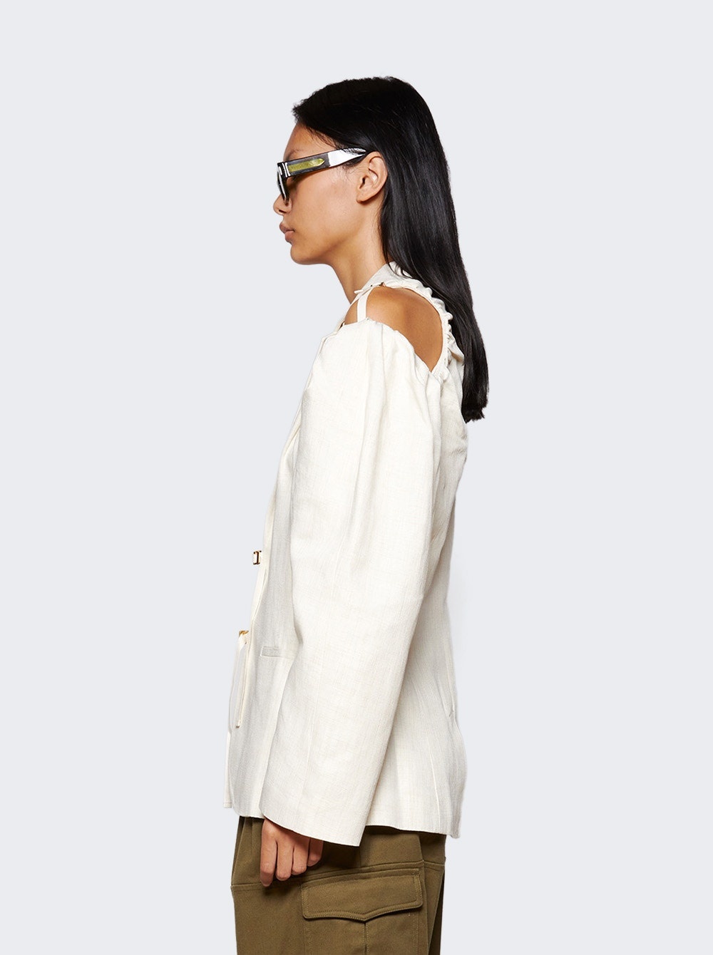 La Veste Galliga Blazer Off White - 4