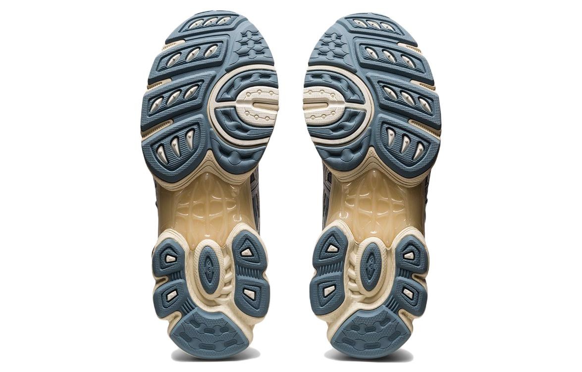 ニンバス Ascis Nimbus 10.1 Gel Sneaker, Green, Silver and Black - E