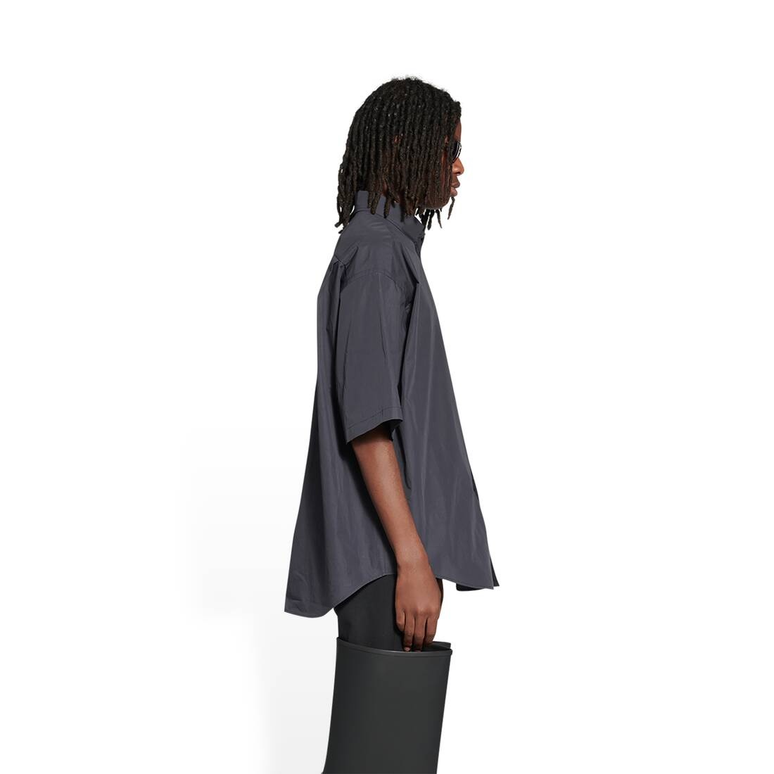 fashion institute short sleeve shirt large fit - 3