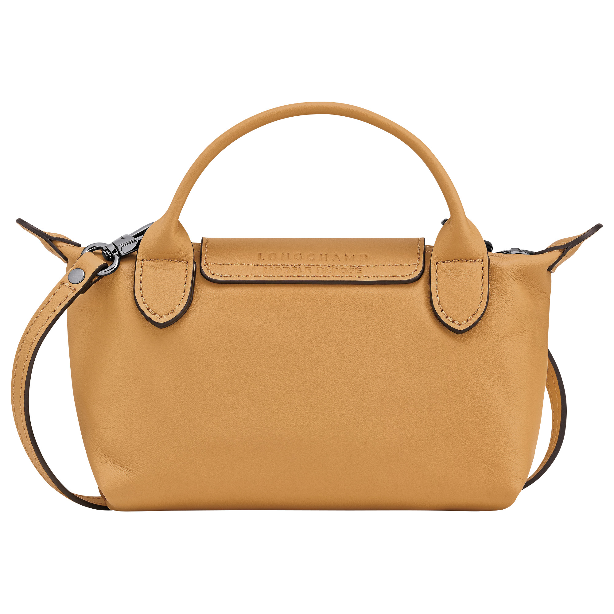 Le Pliage Xtra XS Pouch Honey - Leather - 4