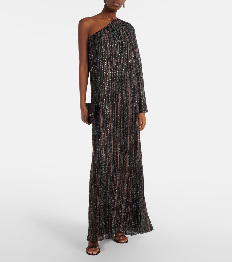 Missoni Chevron lamé minidress outlook