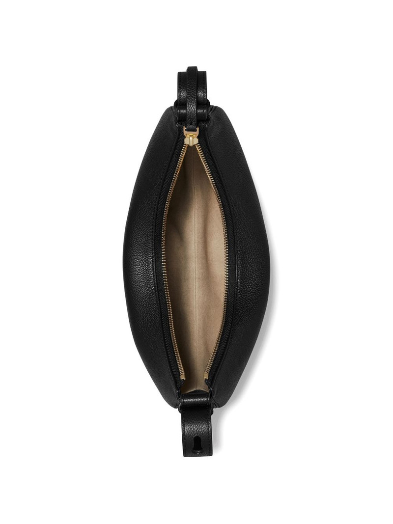 zip-fastening leather shoulder bag 3