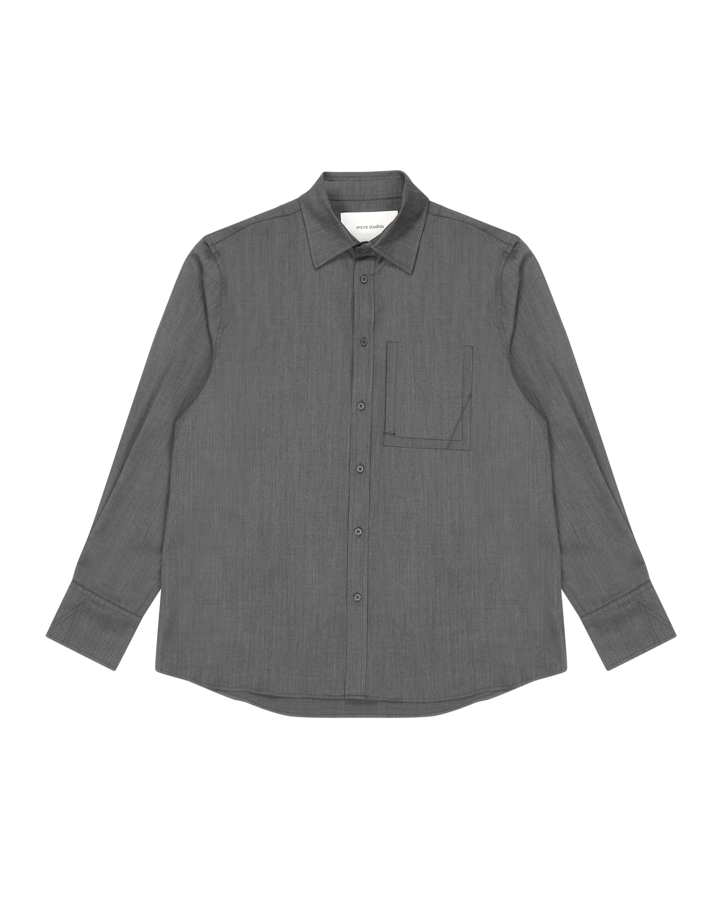 CLASSIC SHIRT GRAPHITE - 1