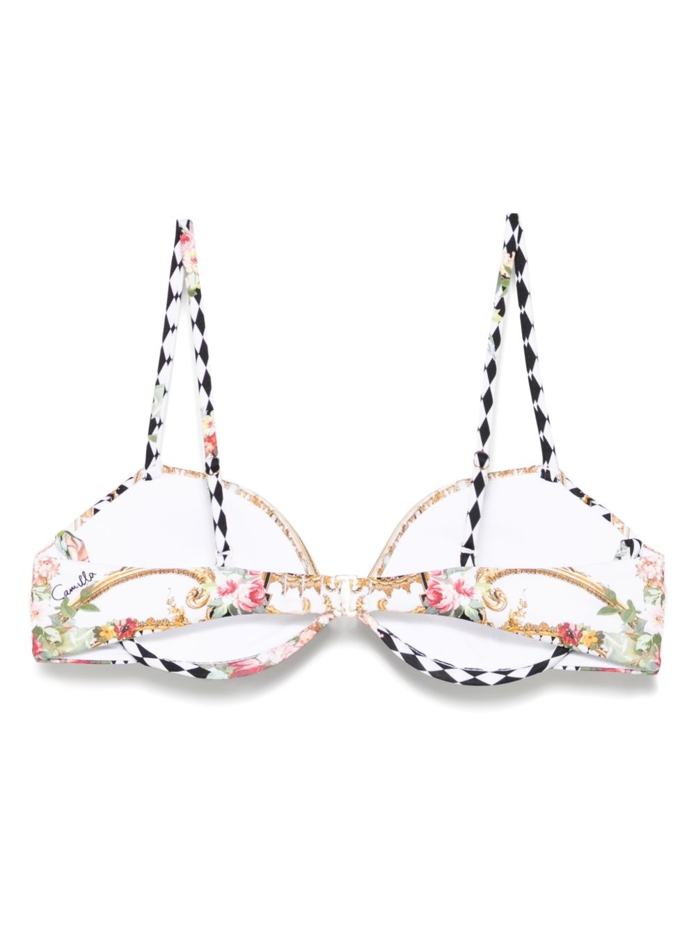 Rococo Glow Continuous bikini top - 2
