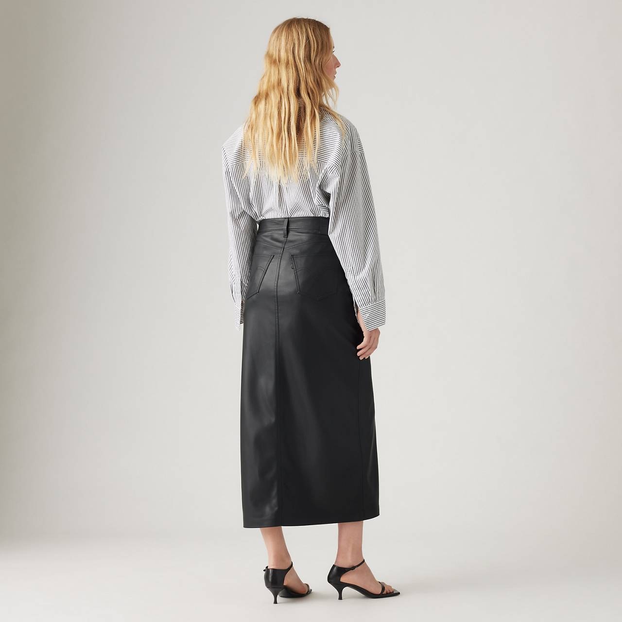 ANKLE COLUMN SKIRT - 5