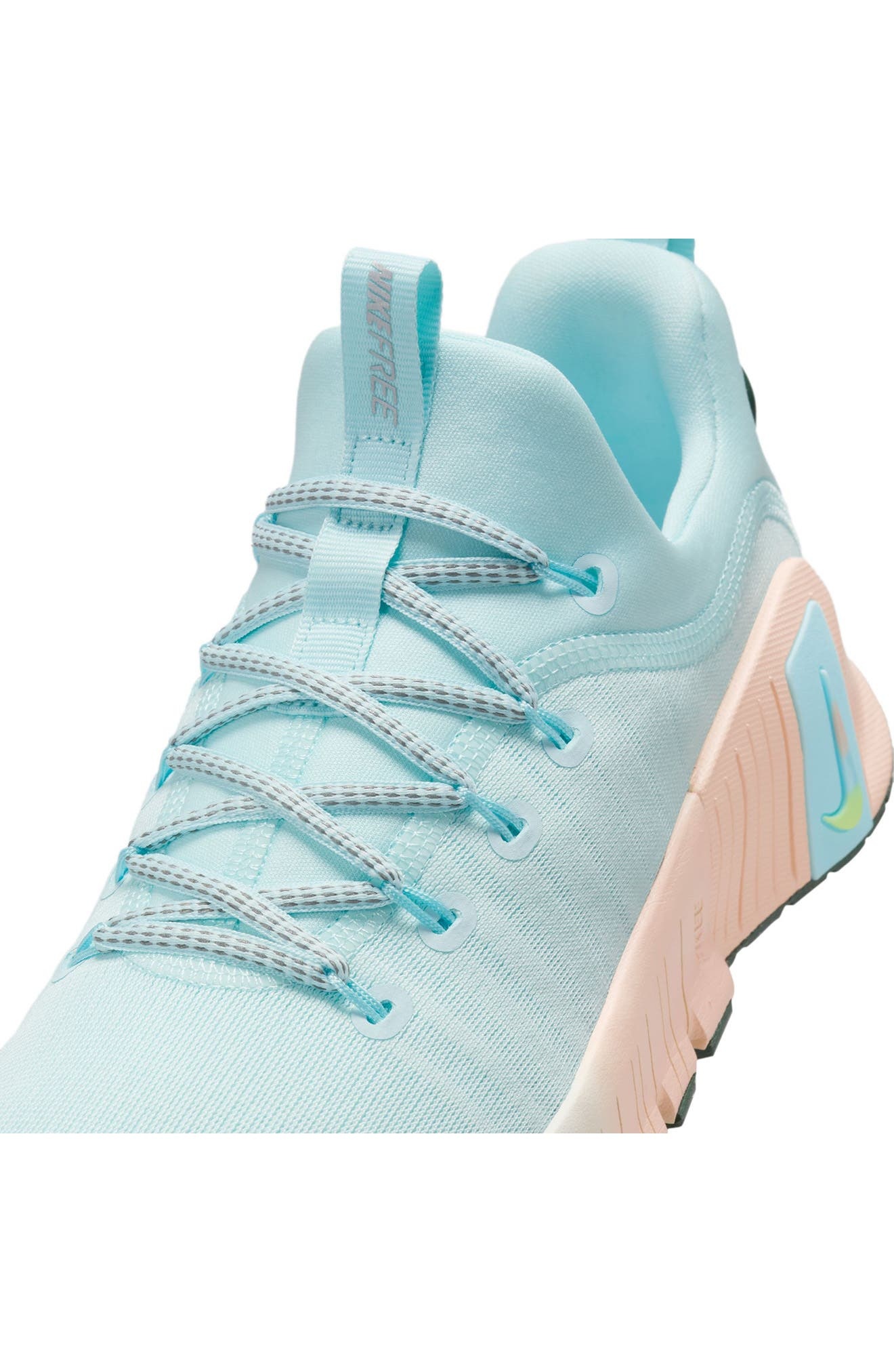 Nike Free Metcon 6 Training Shoe in Glacier Blue/Silver at Nordstrom - 9