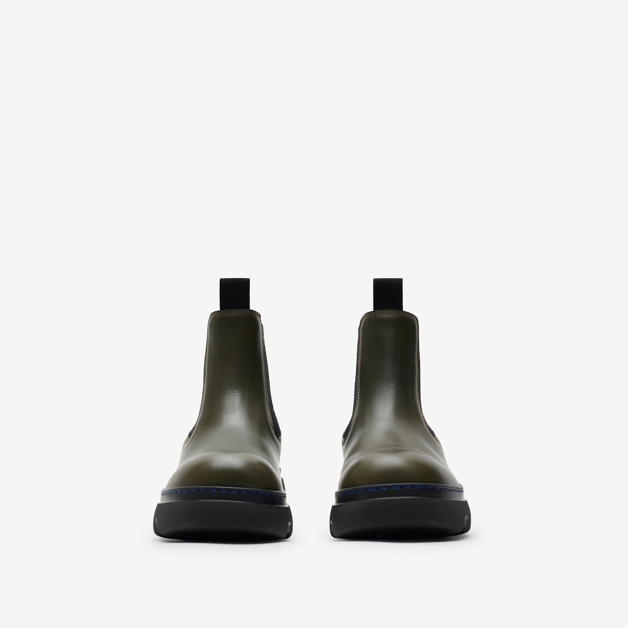 Leather Creeper Low Chelsea Boots - 3