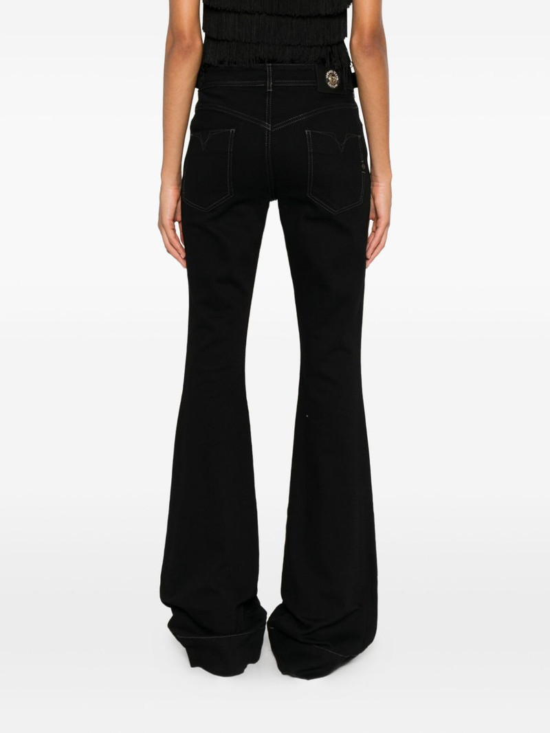 buckle flared trousers 4