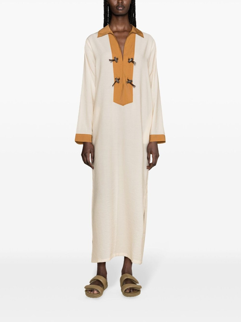 FORTELA W-ADISH1 crinkled kaftan dress outlook