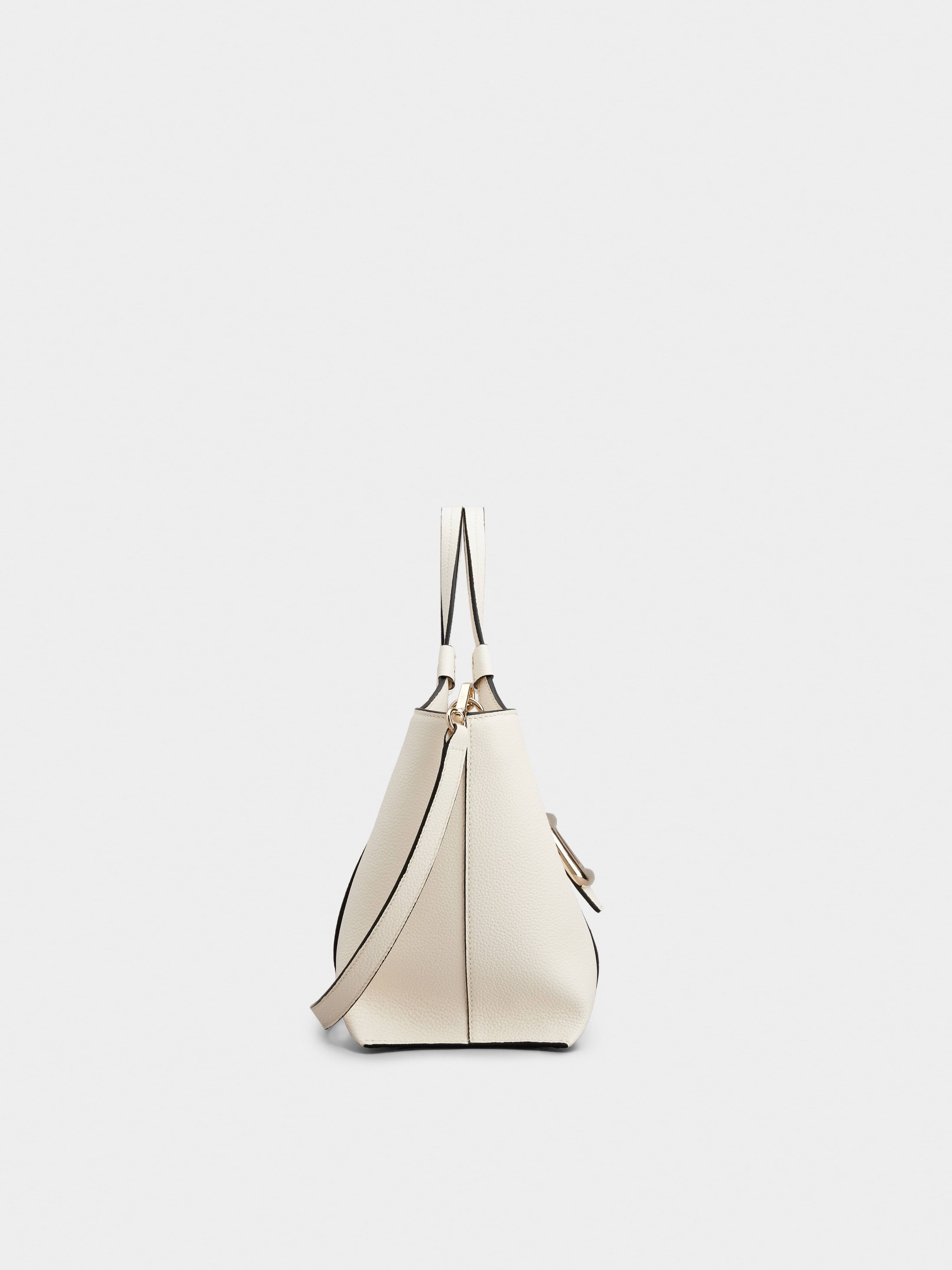 Viv' Choc Mini Shopping Bag in Leather - 2