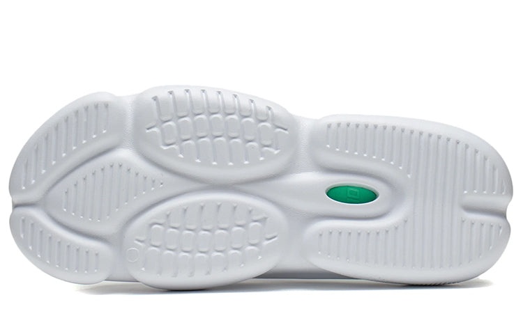 Li-Ning 8 PE Courtside Slides 'White Green' ABTS009-14 - 6