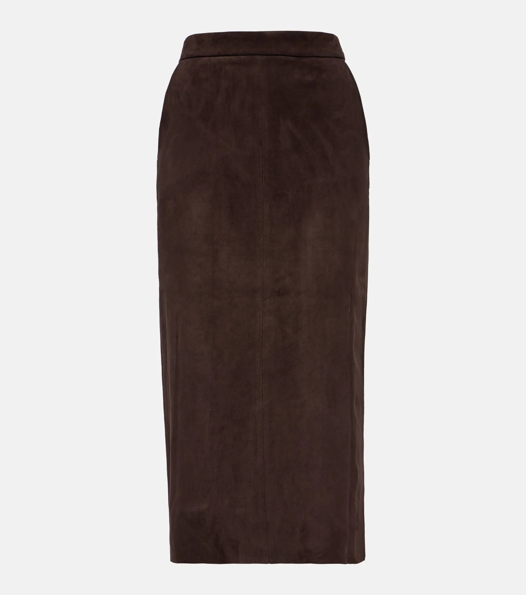 Taylor suede midi skirt - 1