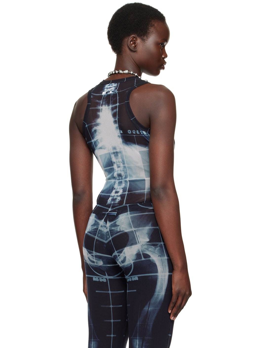Black & Blue 'The Squeletor' Bodysuit - 3