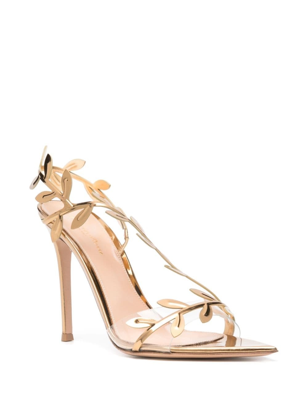 Flavia 105mm leather sandals - 2