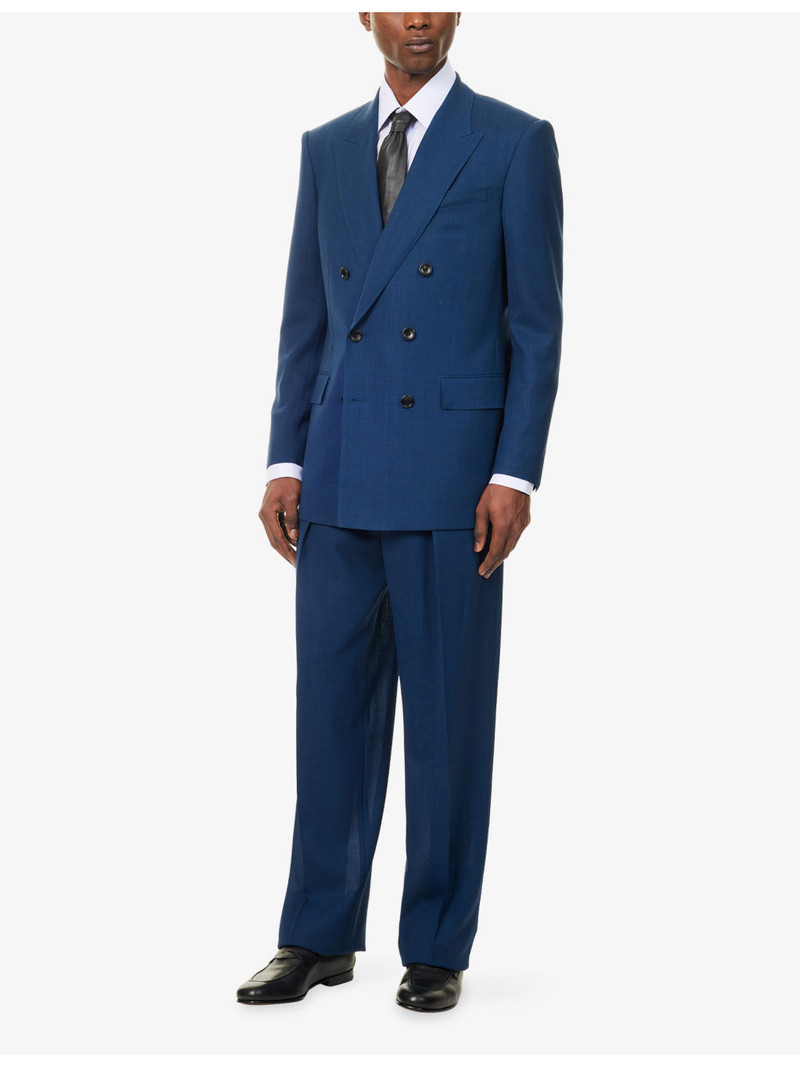 TOM FORD Fresco Double-Pleated Wool Trousers outlook