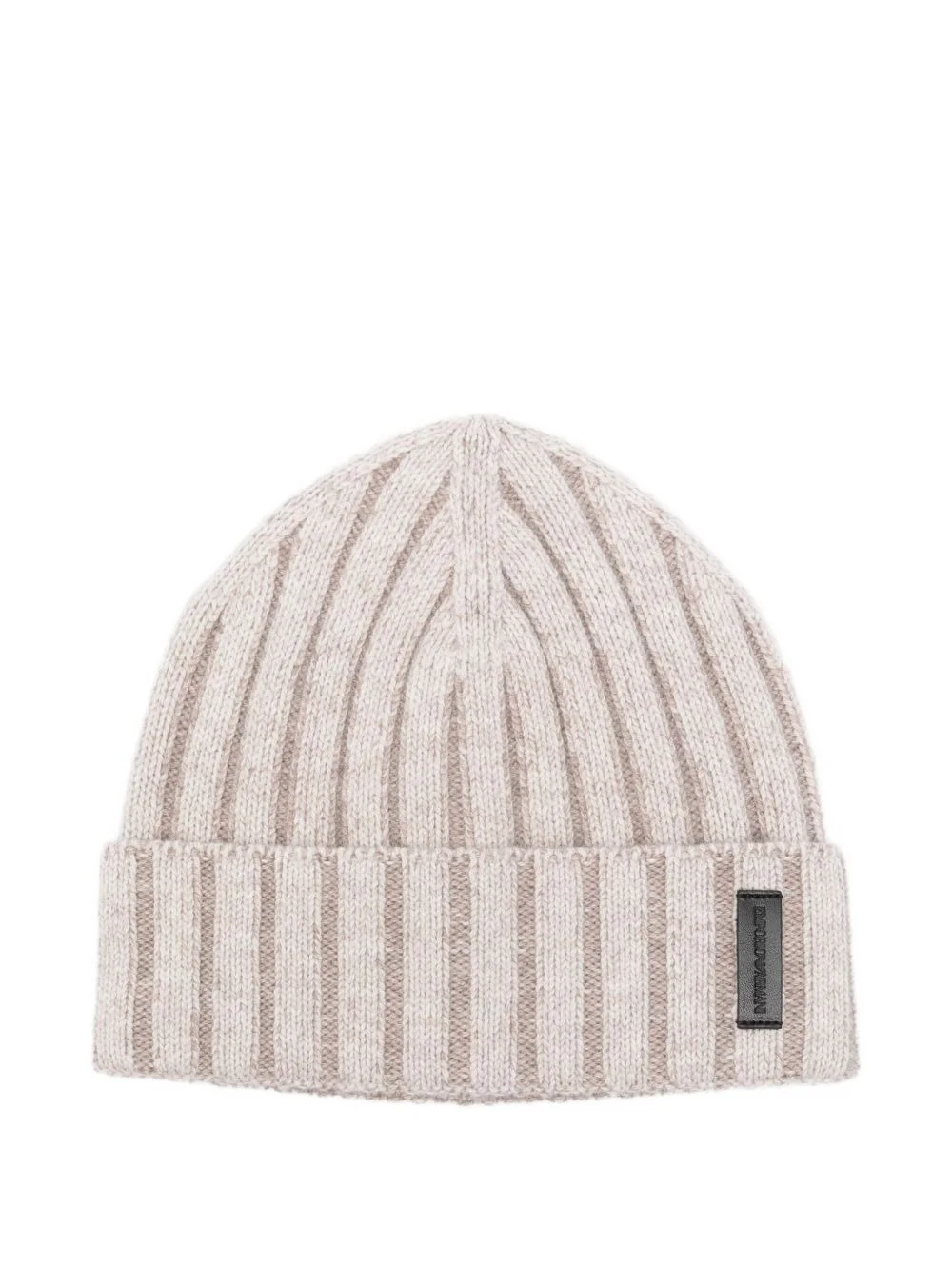 ribbed cashmere-wool beanie - 1