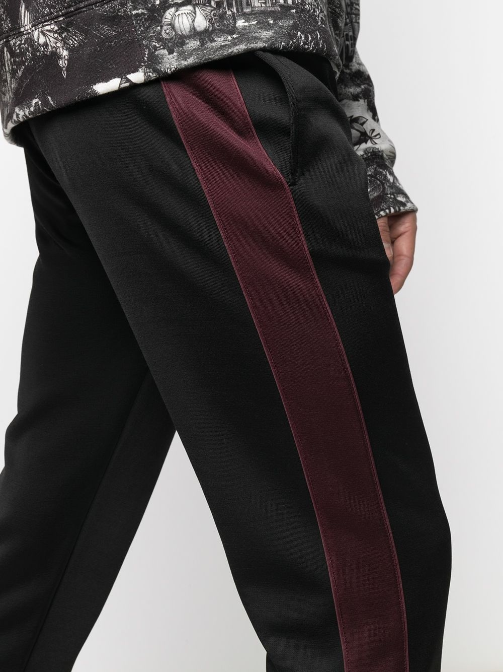 contrast-panel track pants - 5