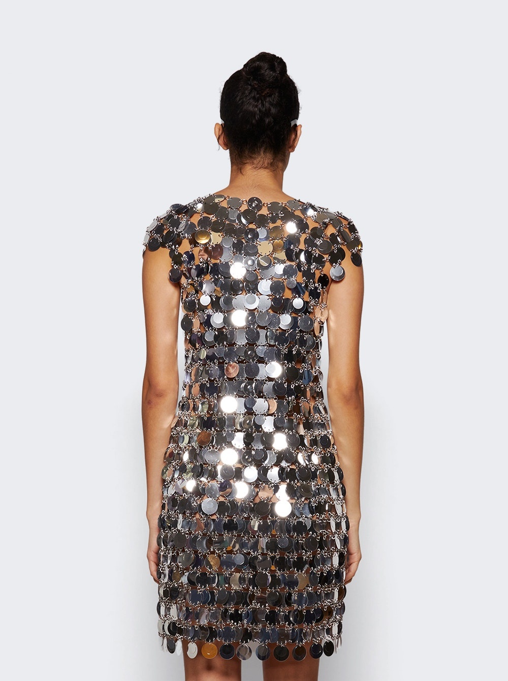 Iconic Sparkle Discs Dress Silver - 4