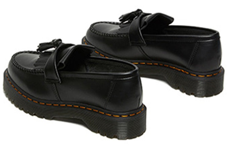 Dr. Martens Adrian Bex Smooth Leather Tassel Loafers 'Carbon Black' 26957001 - 4