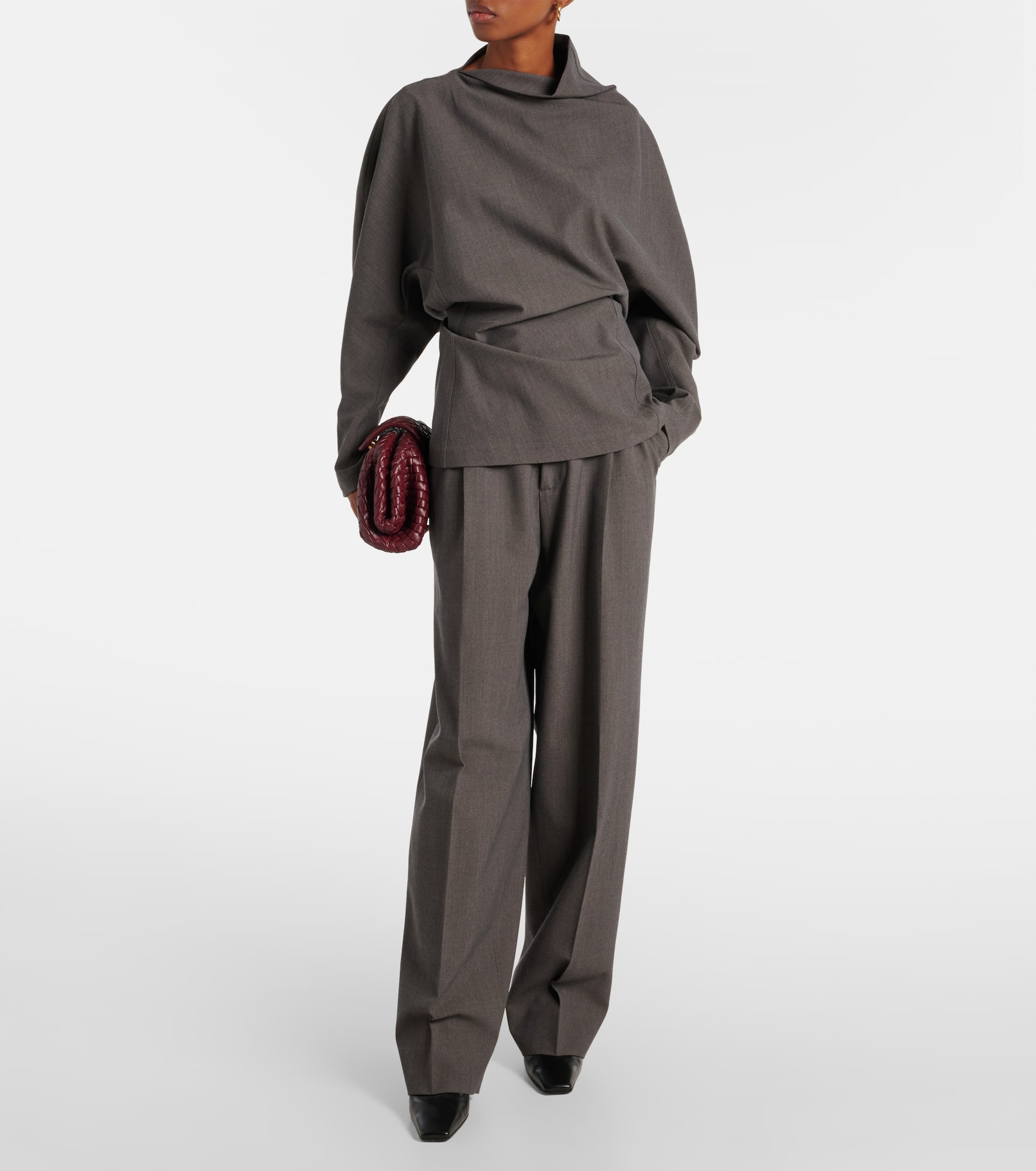 Wool-blend top - 2