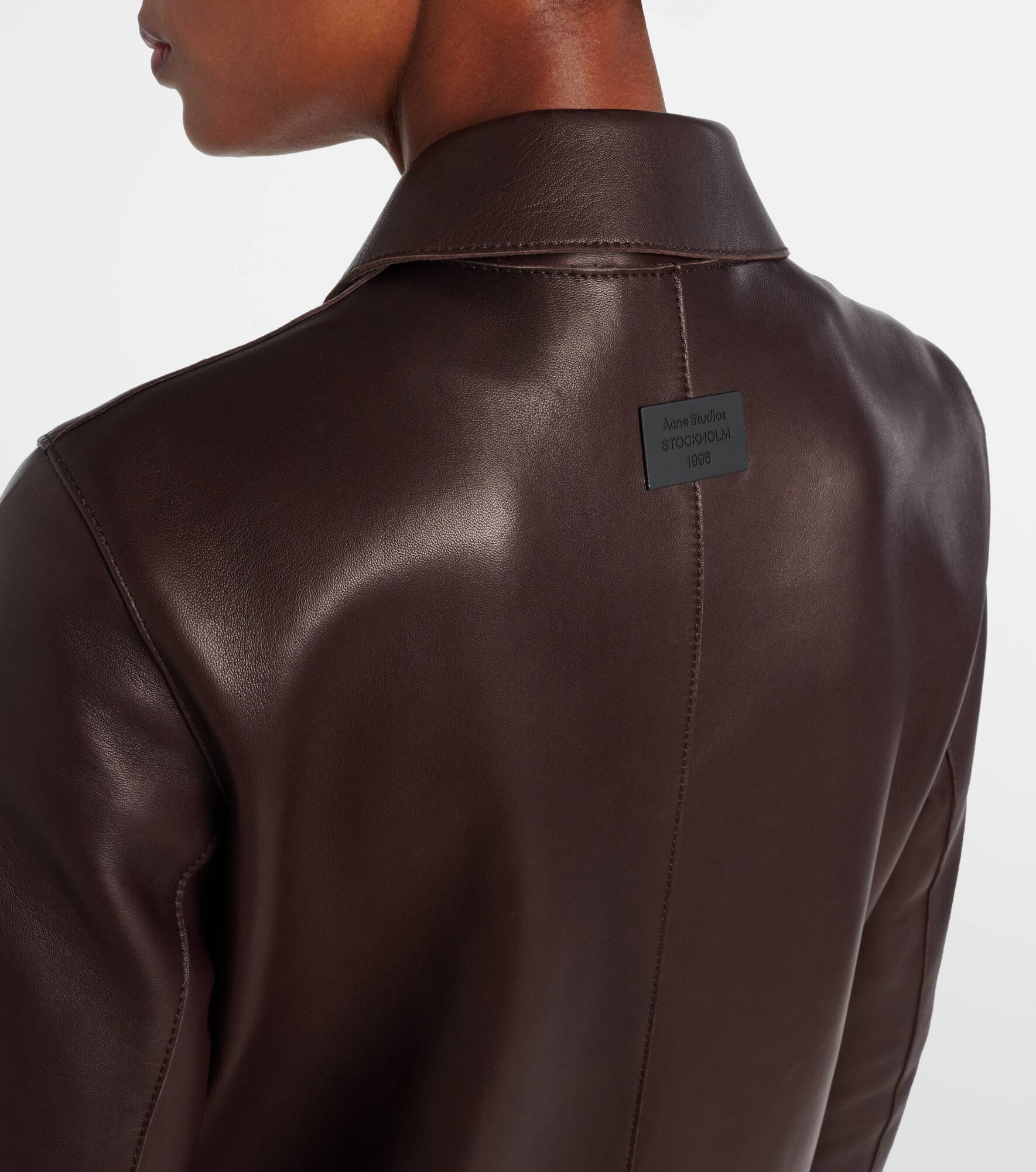 Leather coat - 6