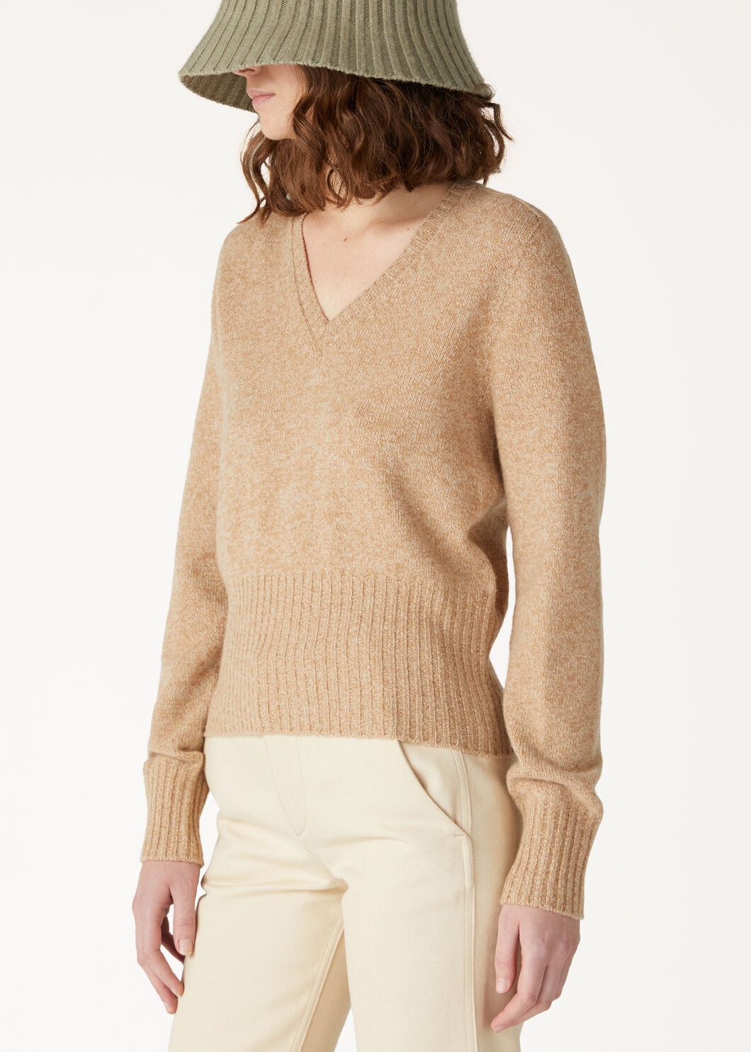 Mastallone V-Neck Sweater - 4