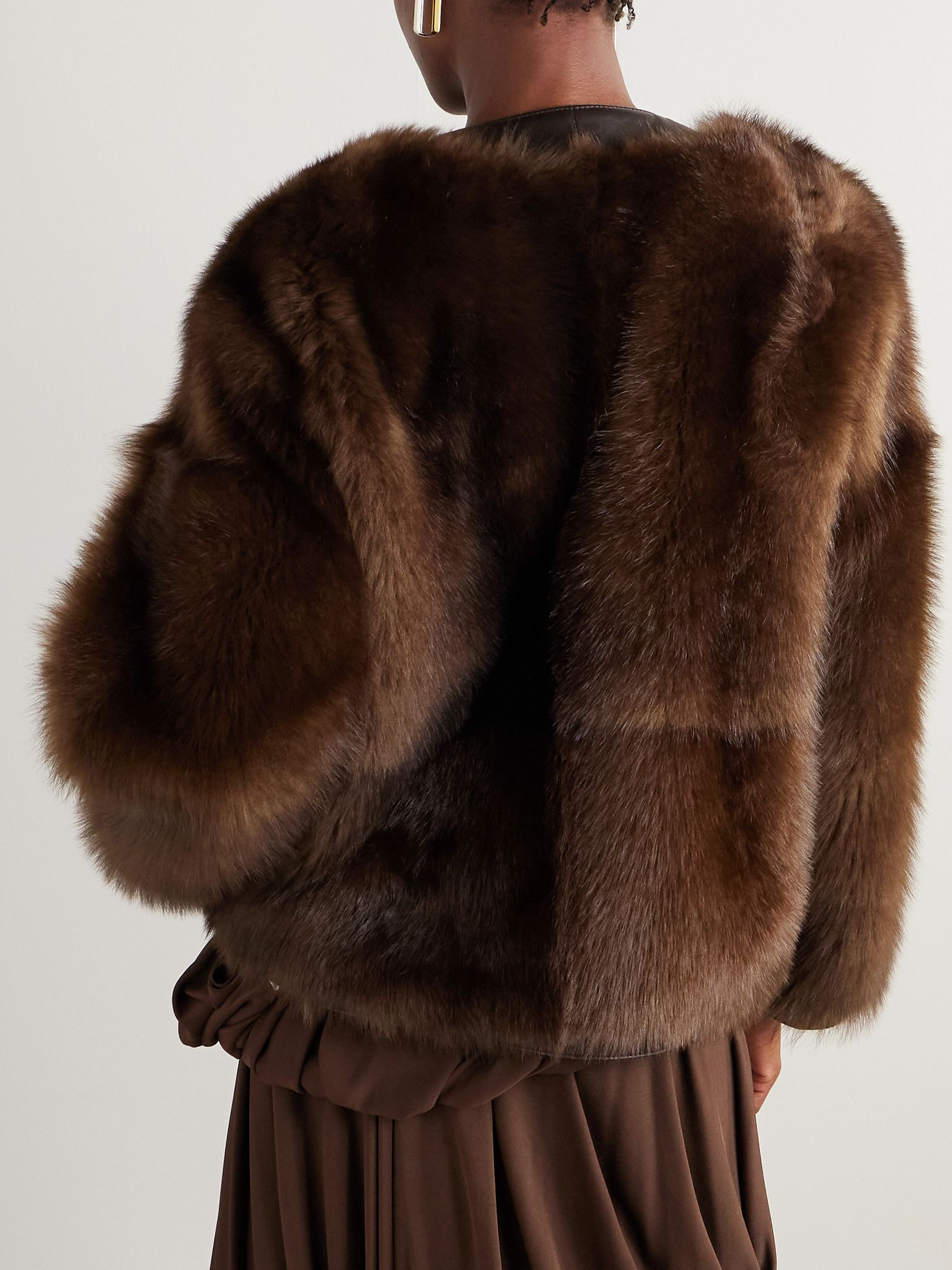 Shearling jacket Brown - 4