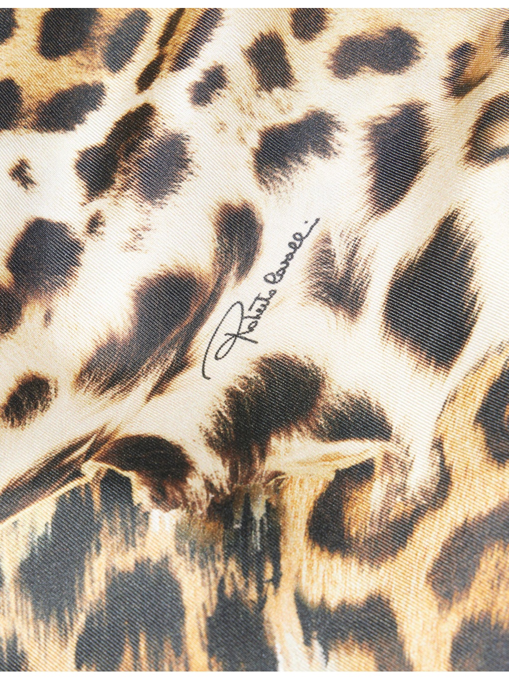 Animal-Print Open-Back Silk Maxi Dress - 6