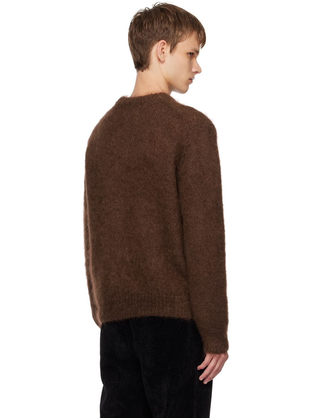 Brown Crewneck Sweater - 3