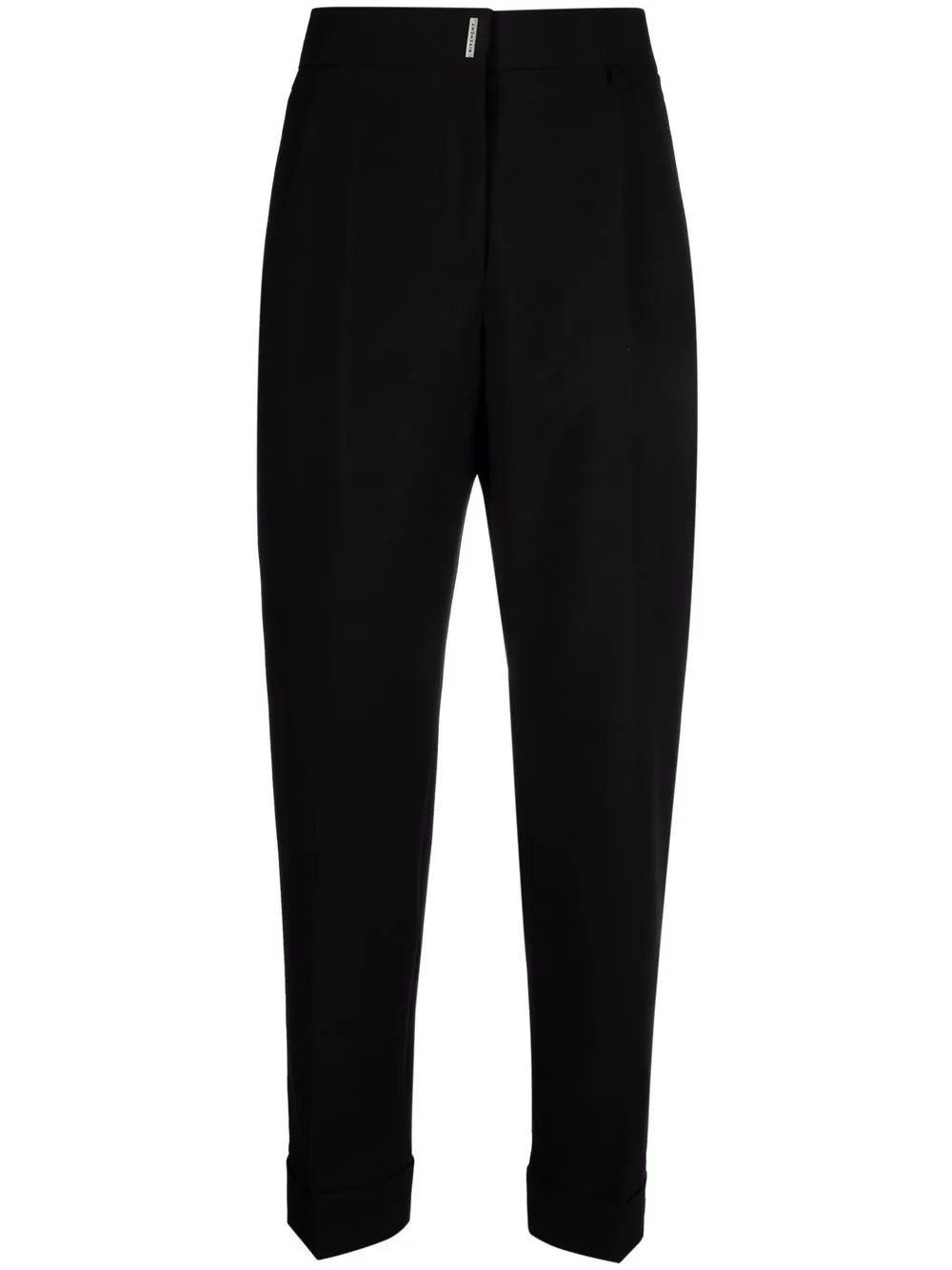 tailored straight-leg trousers - 1