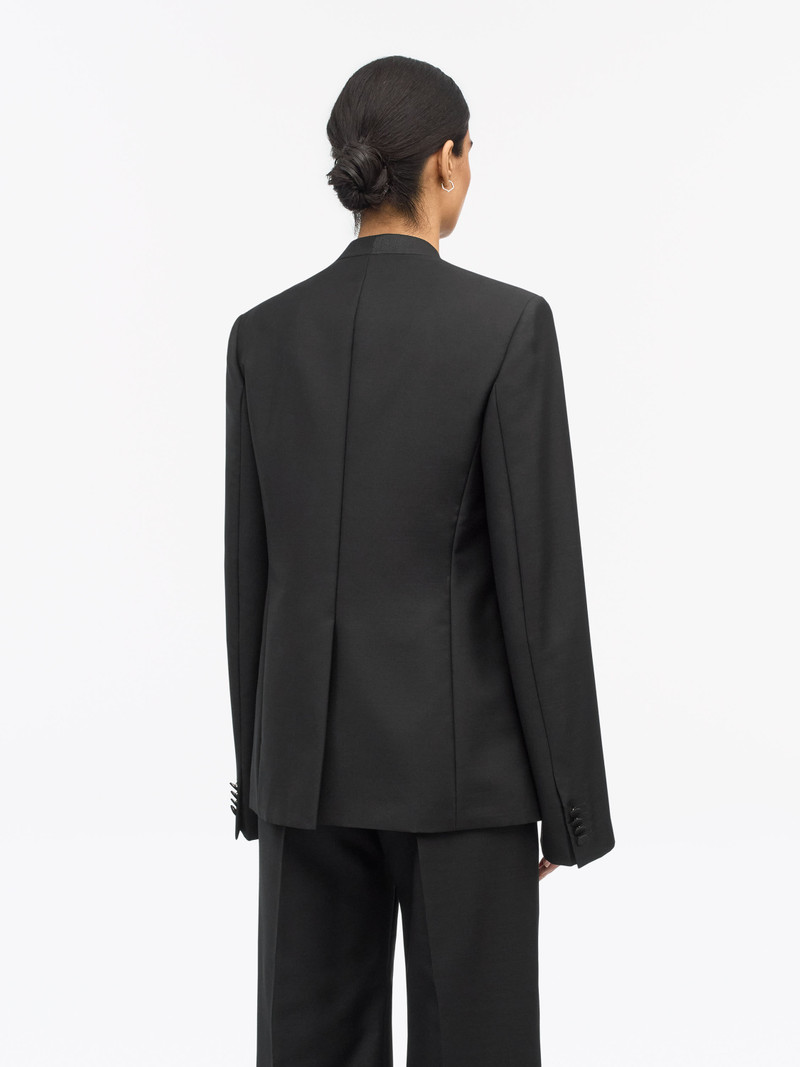 Joni Elegant Collarless Jacket 3