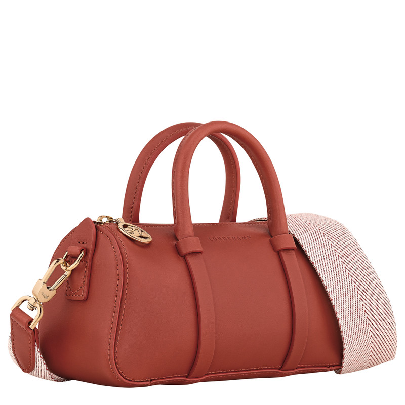 Longchamp Daylong S Handbag Terracotta - Leather outlook