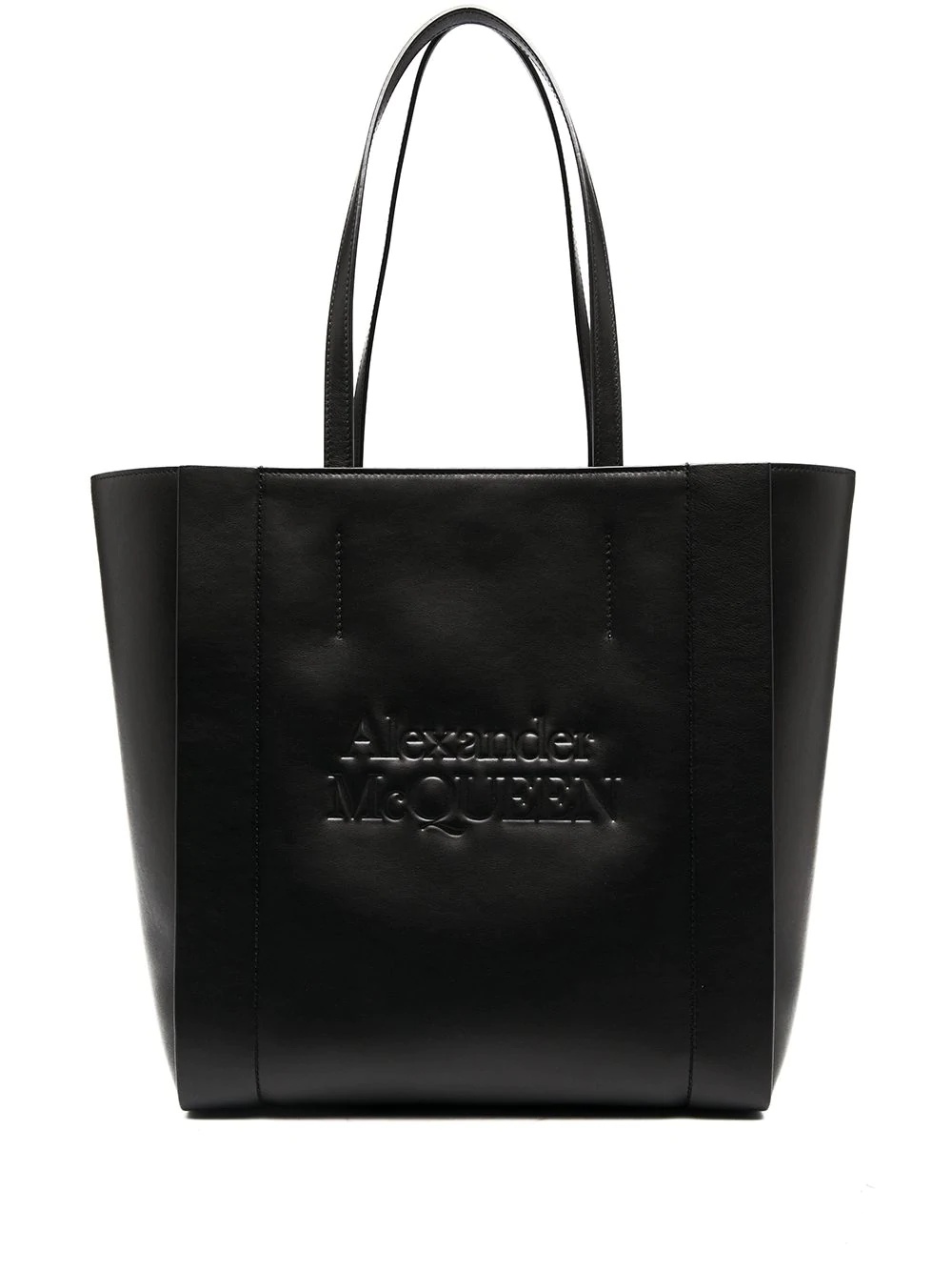 logo embossed tote bag - 1