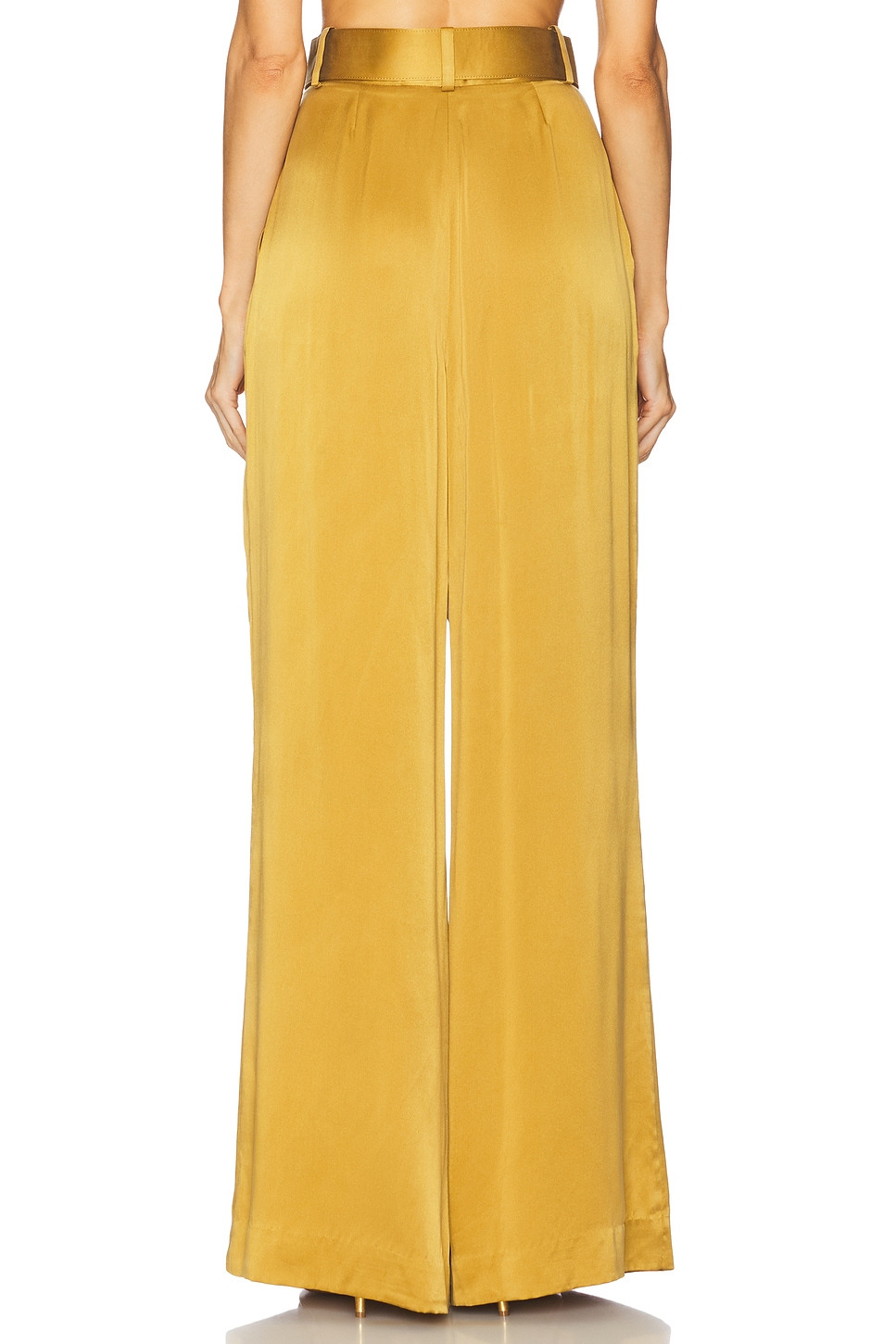 Silk Tuck Pant - 4