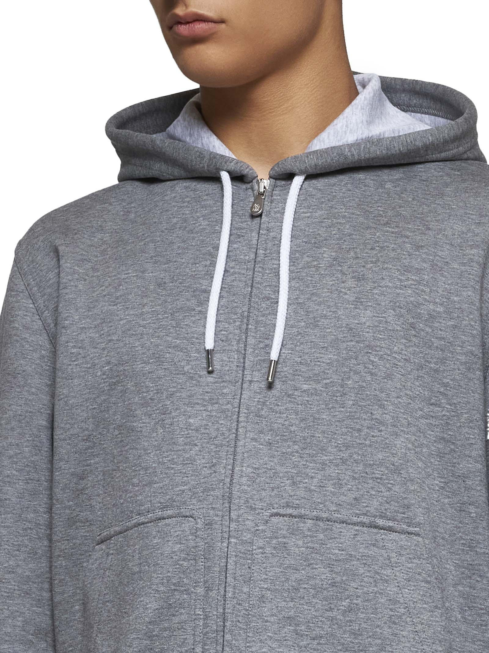 Cotton zip-up hoodie - 4