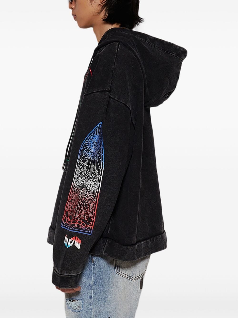 Intertwined Windows hoodie - 4