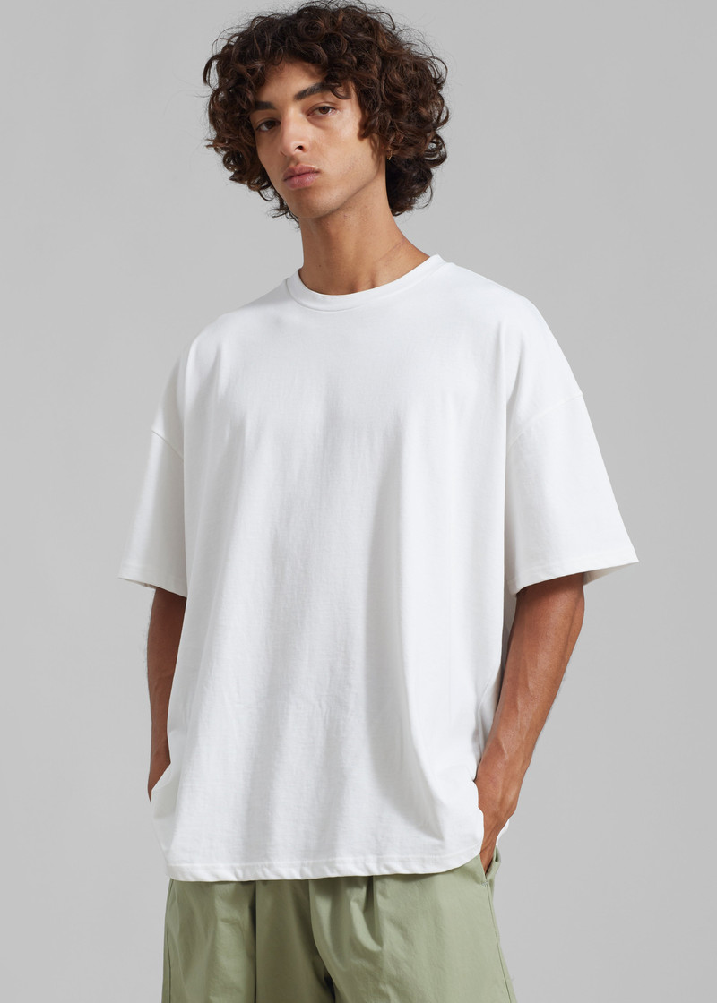 Faro Boxy Tee - White 6