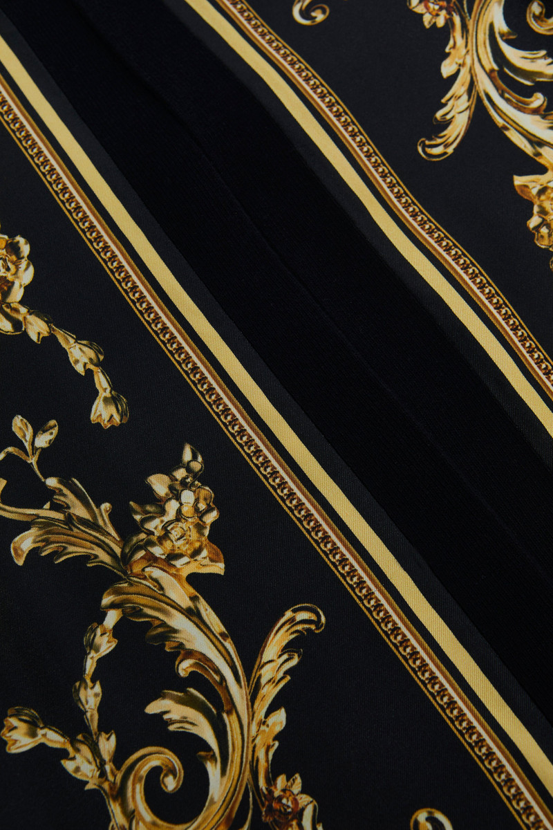 Beverly Silk Panel Cardigan 8