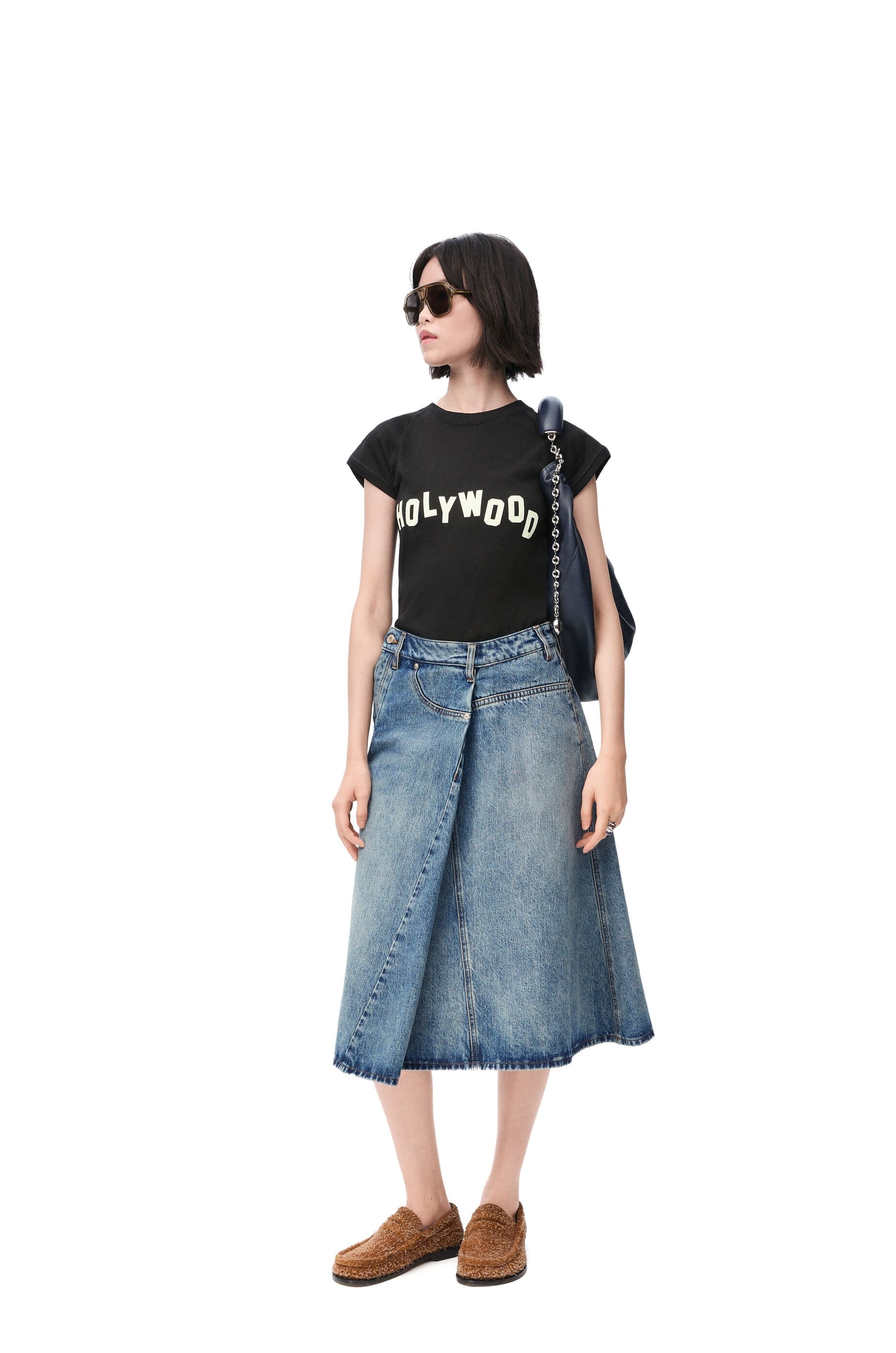 Deconstructed skirt in denim - 2