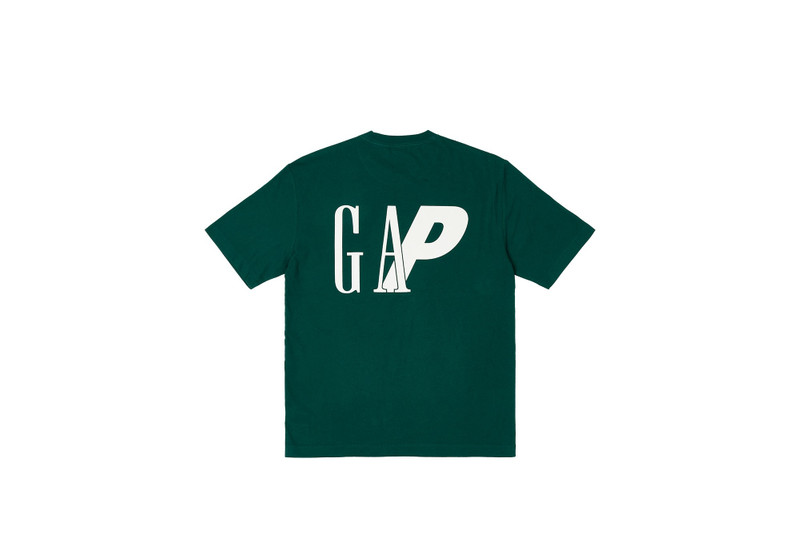 PALACE PALACE GAP T-SHIRT RAIN FOREST outlook