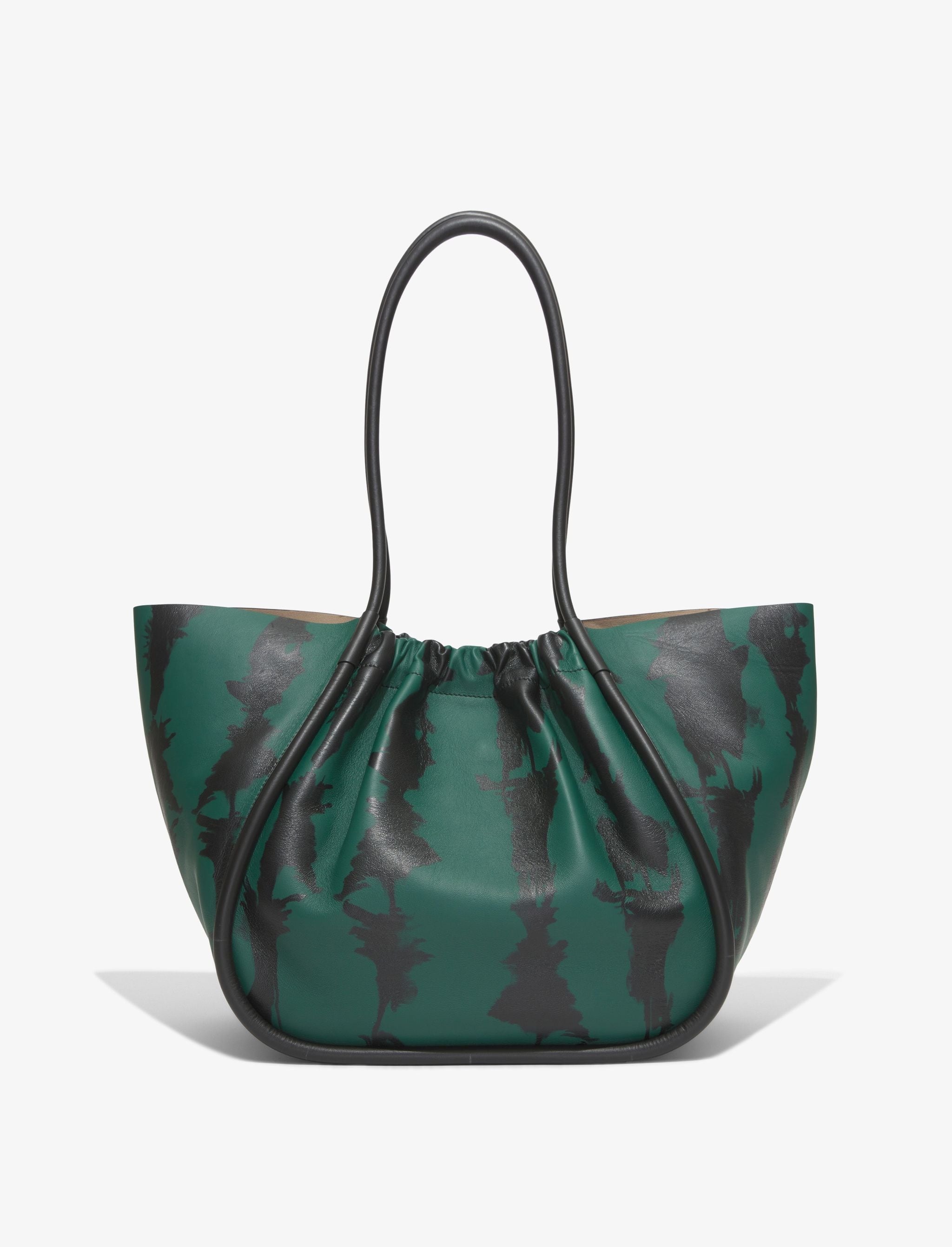 Proenza Schouler Pipe Leather Tote in Metallic