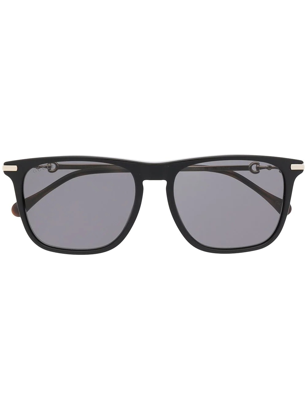 tinted D-frame sunglasses - 1